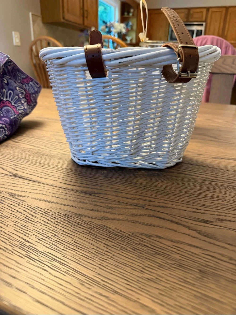 small Bike wicker basket